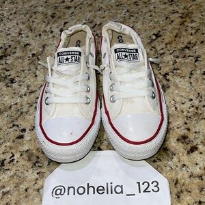 White Converse Shoreline